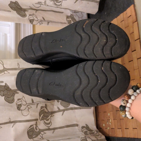 EUC Tall Black Leather Boots - size 8 - Picture 8 of 12